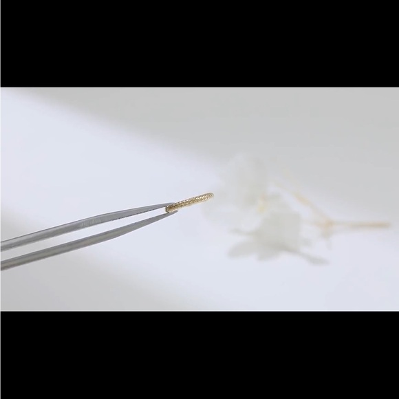 14K gold Cartilage or Septum Ring - Picture 2 of 4